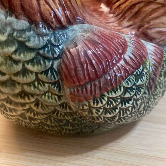 Vintage Sakura by Oneida Rooster Chicken Hen Creamer Farmhouse Country Kitchen - Picture 6 of 12